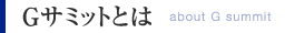 Gサミットとは